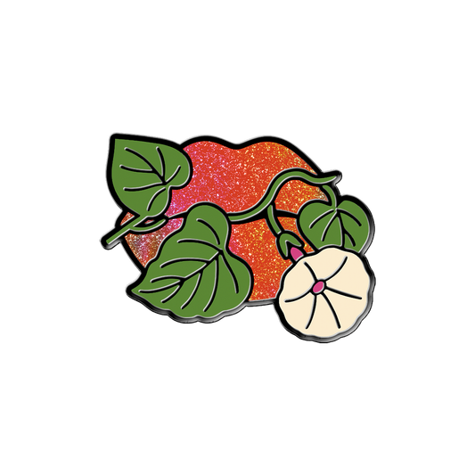 The Happy Fits (Glitter Lips) Enamel Pin