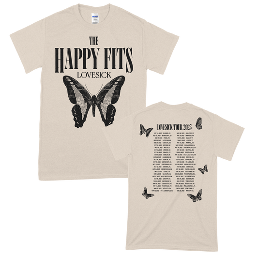 The Happy Fits (Butterfly EU/UK Tour 2025) T-Shirt